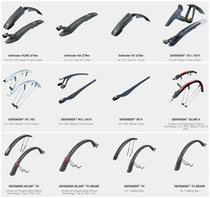 topeak 26 27 5 29 inch mountain 700C road trip bicycle quick release Fender shelf mud