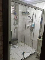 Shower room overall bathroom bath screen tempered glass custom partition sliding door bath room simple shower room