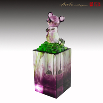 Zodiac rats original year of fetal seal name custom ancient wind seal carving baby birthday gift one year old creative chapter