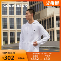 CONVERSE CONVERSE Official Classic Leisure Joker Heated Hoodie Autumn Winter Plus Velvet Sweater 10019923