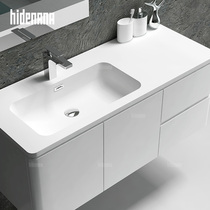 hidenana artificial stone integrated basin countertop Under-counter basin washbasin washbasin embedded countertop