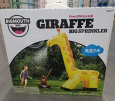Надувная игрушка 山姆代购 可喷水充气长颈鹿 儿童夏日玩具 2.8m