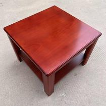 Modern Long Tea Table Solid Wood Office Small Tea Table Dining Table Dual-use Home Living Room Wood Tea Table Sofa Middle Tea Table