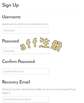 ASIanfanfics账号注册流程