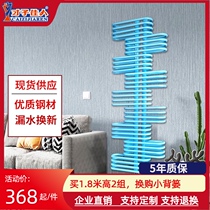 Radiator household plumbing heat sink wall-mounted toilet living room vertical art modeling new heating steel