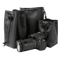 Sony a7m3 Nikon D5500 Canon 200D2 5d4 90d SLR camera bag leather set micro single inner bile bag