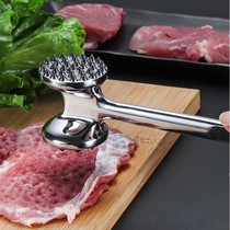 Double-sided meat hammer home loose meat hammer kitchen hammer beef steak hammer steak hammer steak beating alloy tendon broken meat