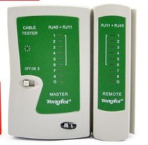 The line measuring device can only measure the network cable