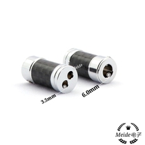 Headphone cable splitter slider screw lock harness line diy headphone upgrade line one-point two-slider splitter