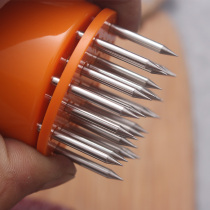 Stainless steel nail pig skin inserted pork hammer button meat needle meat insert pine meat insert chicken meat fork