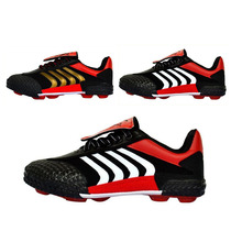 Double star football shoes mens broken nails training shoes womens rubber bottom canvas face childrens non-slip youth sports shoes God of war