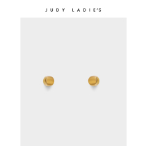 (MINI 18K gold) Judy lads frosted series New frosted ear nail female mini-ear nail