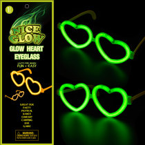 Niceglow hardcover version disposable love glasses fluorescent set fluorescent stick set luminous stick glow stick