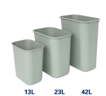 Super clean bright B- 033 B- 034 B- 035 large and small plastic trash can room hotel plastic trash can
