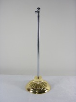 Buddhist supplies Taoist Buddhist temple decoration flag pole flag holder retractable stainless steel bracket 60CM