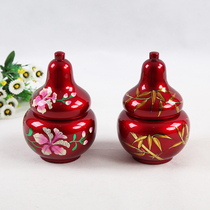 Lacquerware Tea cans Crafts Lacquerware Vases Hotel decoration Housewarming gifts
