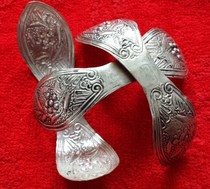 Guizhou Miao Yin Hairpin Miao Silver Jewelry Classical Hair Jewelry Ethnic Hair Hairpin Hairpin
