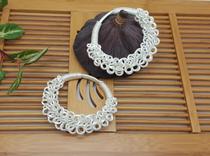 Guizhou ethnic minority handmade Miao silver-plated sterling silver bracelet Miao silver ornaments