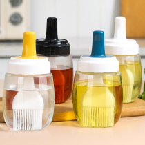 Oil Brush Silicone Oil Brushed With Bottle Kitchen Branded Food Grade Barbecue Bake Home High Temperature Resistant Integrated Oil Brush Bottle