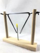 T6 frame triangle Bell Orff professional music teaching aids percussion instrument 6 inch belt triangle iron