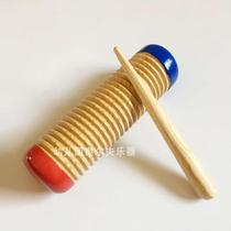 Promotional specials Orff childrens percussion instruments early education music teaching aids toys shaved sand red and blue sand tube