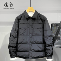 Lightweight down jacket mens thin section short mens winter clothing mens 2022 new mens winter jacket winter jacket
