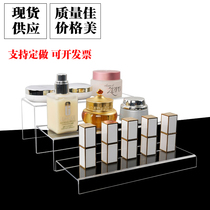 Acrylic thickened ladder shoes display rack hand-held Display rack cosmetics multi-layer exhibition frame doll display table
