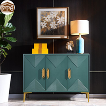 Light luxury entrance cabinet Home door shoe cabinet One-piece home door Living room bedroom partition Dining room Practical dining side cabinet