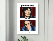 Psycheelike performance Performance 1970 Nicholas Royger print poster