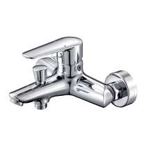 Joymu single handle shower faucet body Hot and cold bath faucet Constant temperature mixing valve Surface mounted shower faucet