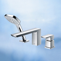  TOTO bathtub faucet TBG02305 Copper alloy desktop hot and cold water single handle double control mixing valve pull-out shower