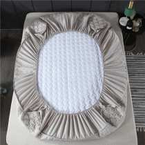 Cotton bed hoist single piece cotton mattress cover thickened cotton Simmons non-slip protective cover 1 8m all-inclusive bed cover cover