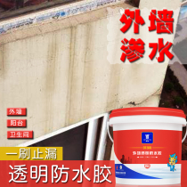 Qinglong exterior wall transparent waterproof glue window sill seepage sealing waterproofing agent outdoor self-brushing transparent waterproof material coating