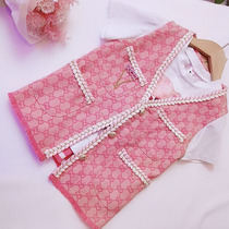 Girls Spring and Autumn Cowboys Machia Chaochio with small and fragrant wind 2021 The new Leisure Fried Street Horse Pinch in Europe and America CUHK