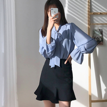 Overalls womens suit summer skirt temperament fashion ol interview professional wear socialite Korean version of college student goddess fan