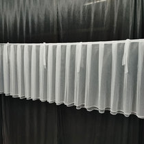 Wedding cloud top yarn ceiling S-shaped gauze veil decoration props cloud top yarn stage top mesh custom wedding ceiling yarn