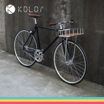  Kolor Kale bicycle retro commuter bicycle with aluminum alloy basket city British style retro