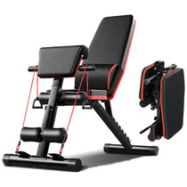 Fitness chair Bench press dumbbell stool Bench press stool Priest Roman fitness chair lying folding equipment Household sit-up
