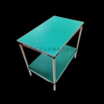 Anti-static mobile Workbench material turnover rack workshop assembly line lean tube operation assembly platform inspection table