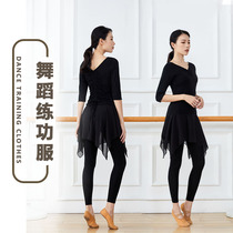 Dance Practice Martial Suit Women Adults Modern Dancing Clothes Body Chinese Classical Teachers Folk Dance Dress Pants