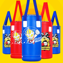 Sandbag Sanda vertical hanging type childrens boxing gloves sandbag set childrens fitness sandbag home training equipment