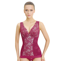 Shu Yuan Shaping Sexy Deep V Corset Body Shaping Top Postpartum Shaping Belly Tunic Vest Female