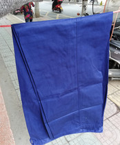 Old winter long pants large waist circumference 87 Changwear pants polyester card blue pants retired large yard stock loose