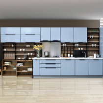 Haier home Santorini cabinets custom-made cabinets simple quartz stone whole kitchen outfit