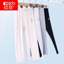 Red Bean Girl Beats Bottom Pants Summer Thin children 90% Pants CUHK Girl girl Modale light and thin ice pants