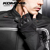 Japan K brand summer breathable half finger GK-242 off-road motorcycle gloves riding motorcycle touch screen anti-fall slip