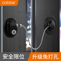Window locker aluminium alloy window screen Safe burglar-proof Child Protective limiters Outer push casement windows Sliding Door Lock