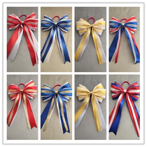 Custom cheerleading headdress cheerleading hair accessories cheerleading head flower cheerleading bow aerobics competition