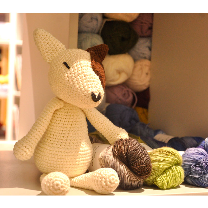 Shenglian Autumn Wind Bulldog Doll Material Pack Illustration