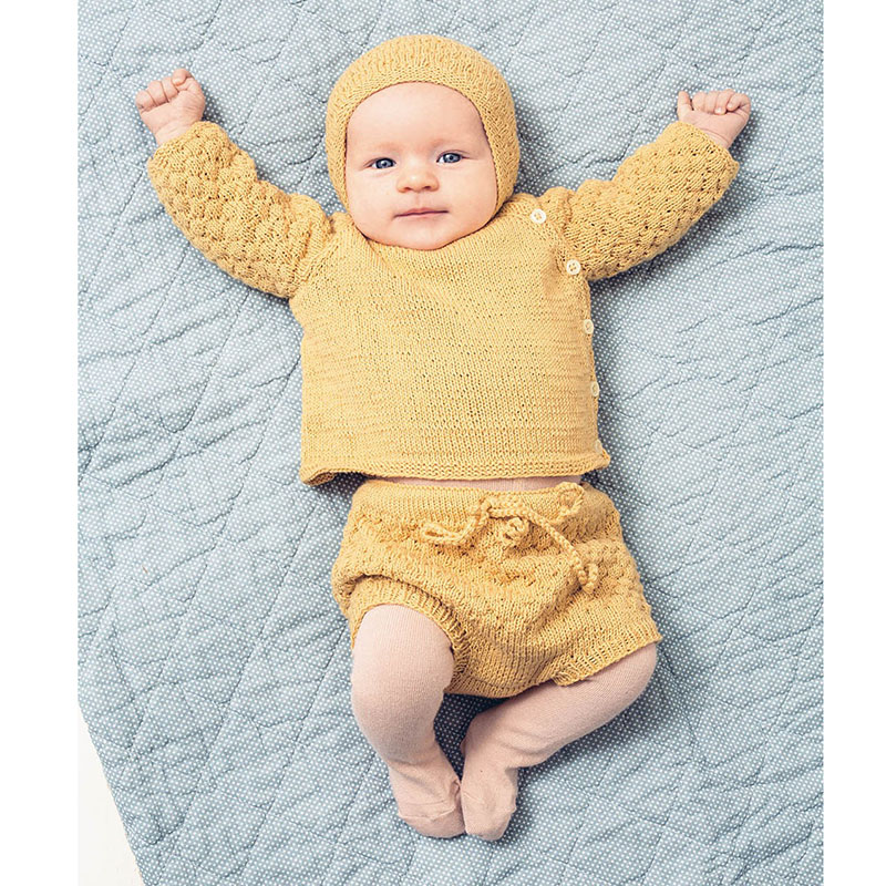 Sandnes Petit Imported Cotton Line Baby Bubble Shorts Diy Material Pack 0 months - 2 years old